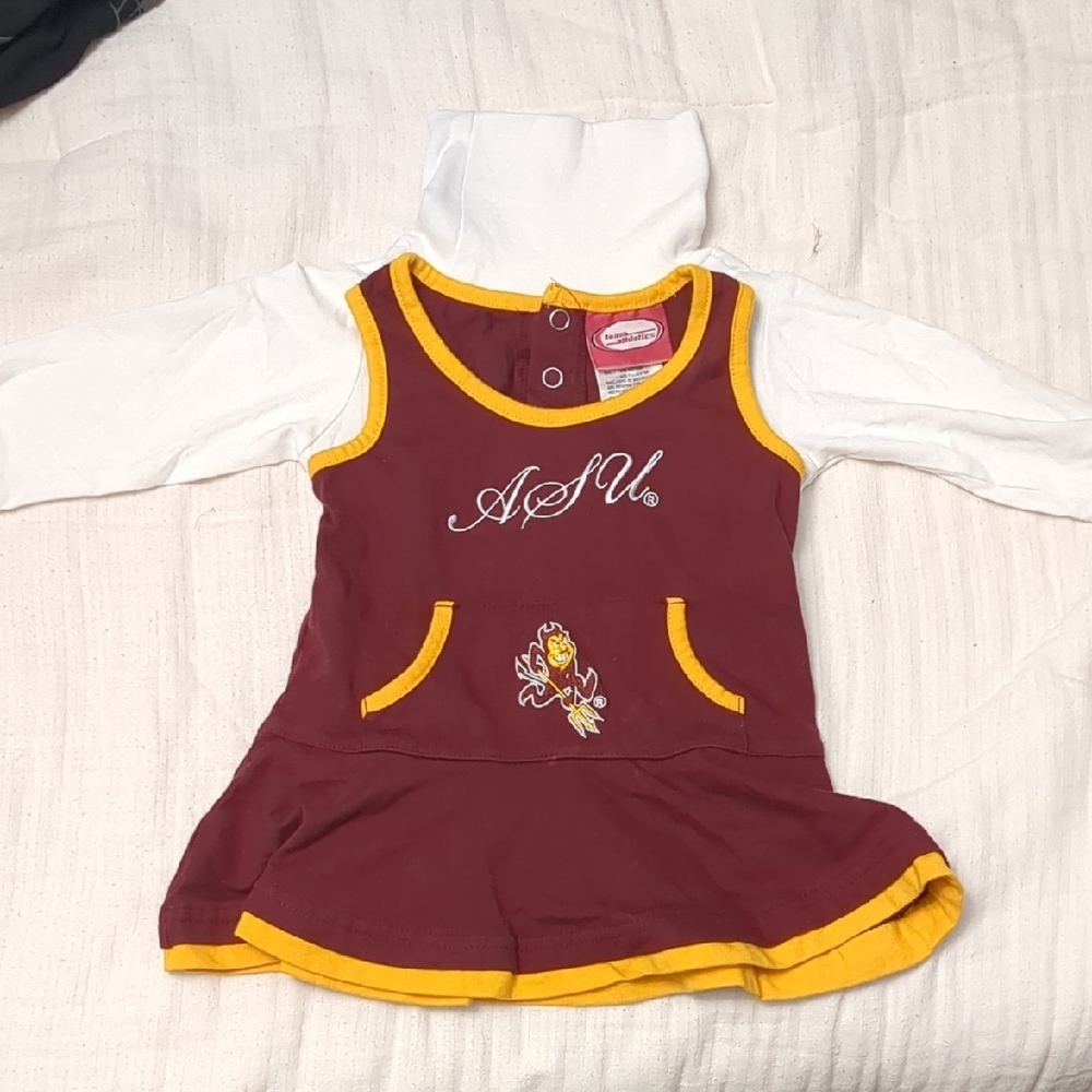 ASU BABY CHEERLEADING DRESS